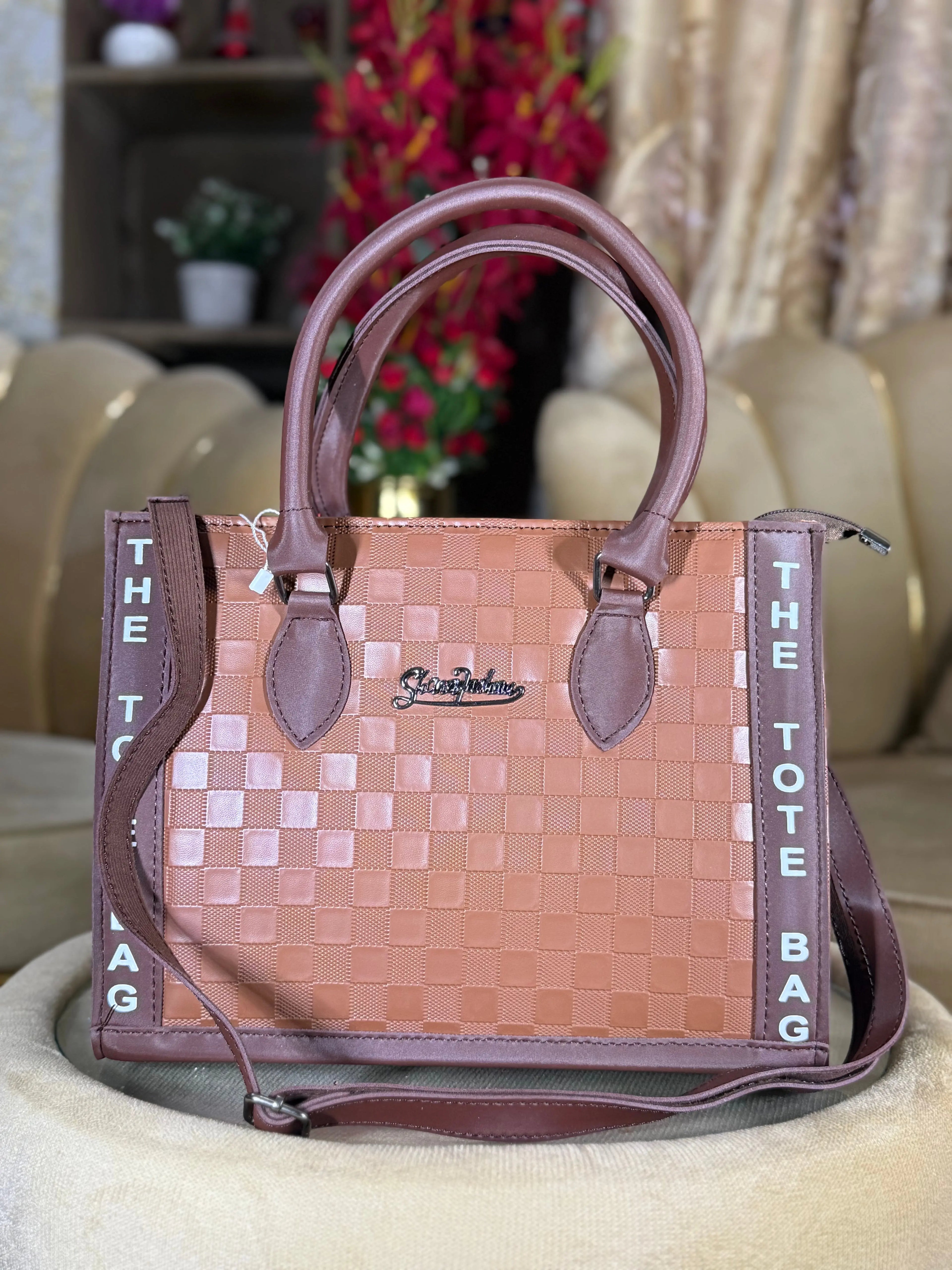 HB Canvas Tote Mosaic H&B COLLECTION