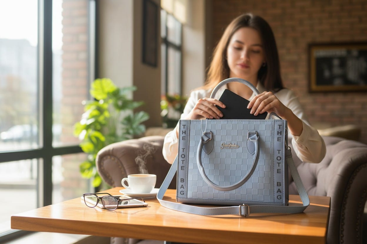 HB Canvas Tote Mosaic H&B COLLECTION